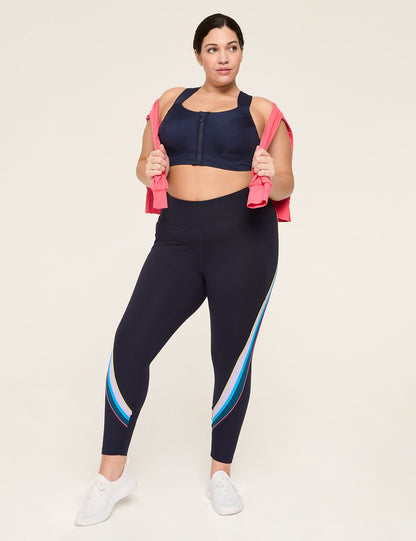 LIVI Max Support Comfort Zip-Front Sports Bra