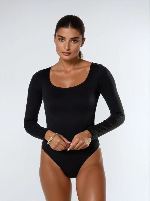 Bądź Sobą® Sophia - Eleganckie body z długim rękawem