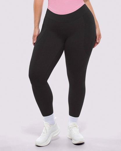 Legginsy modelujące NeoSweat® AirSlim® z wysokim stanem i bocznymi kieszeniami