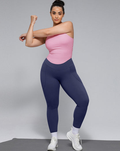 Legginsy modelujące NeoSweat® AirSlim® z wysokim stanem i bocznymi kieszeniami