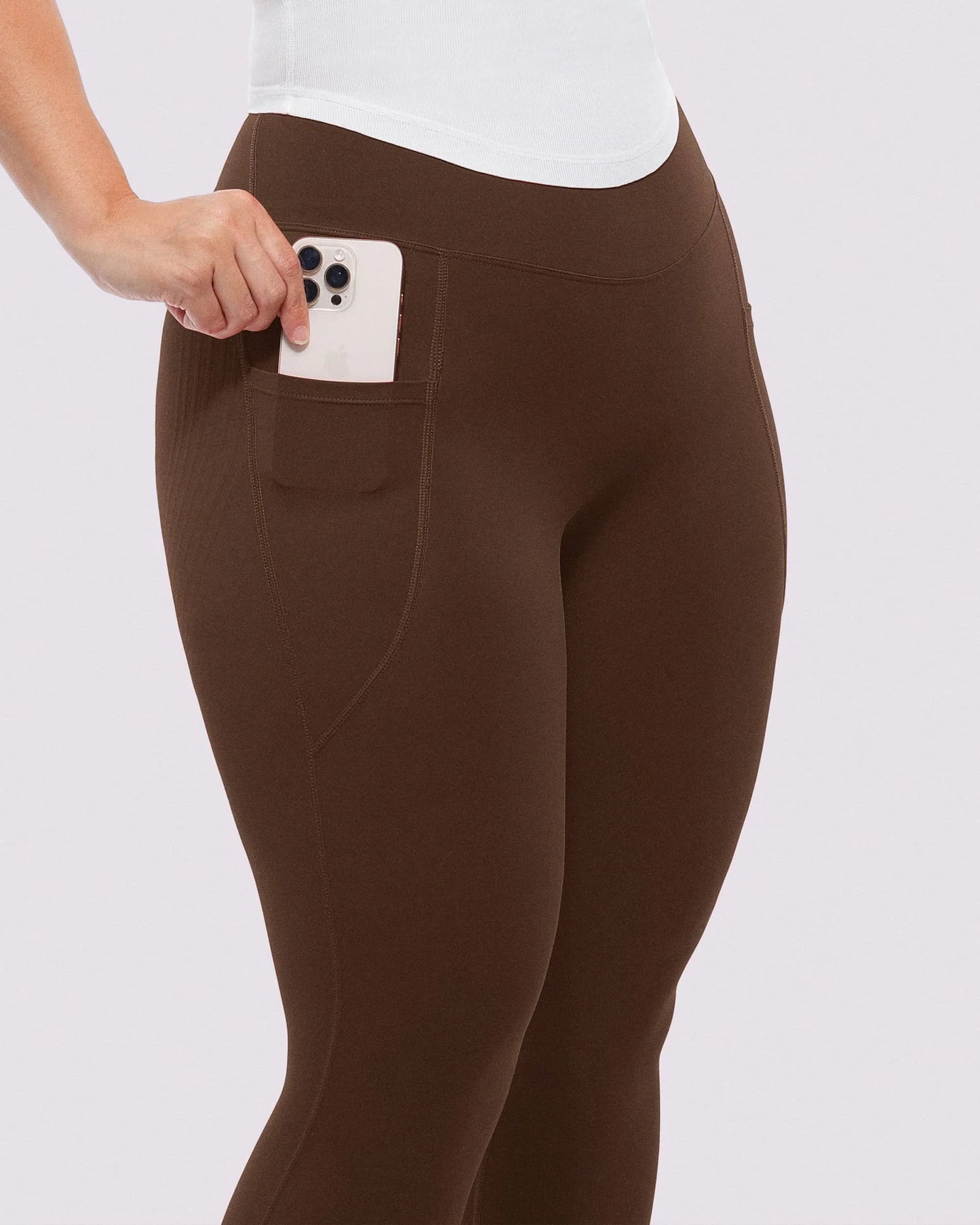 Legginsy modelujące NeoSweat® AirSlim® z wysokim stanem i bocznymi kieszeniami