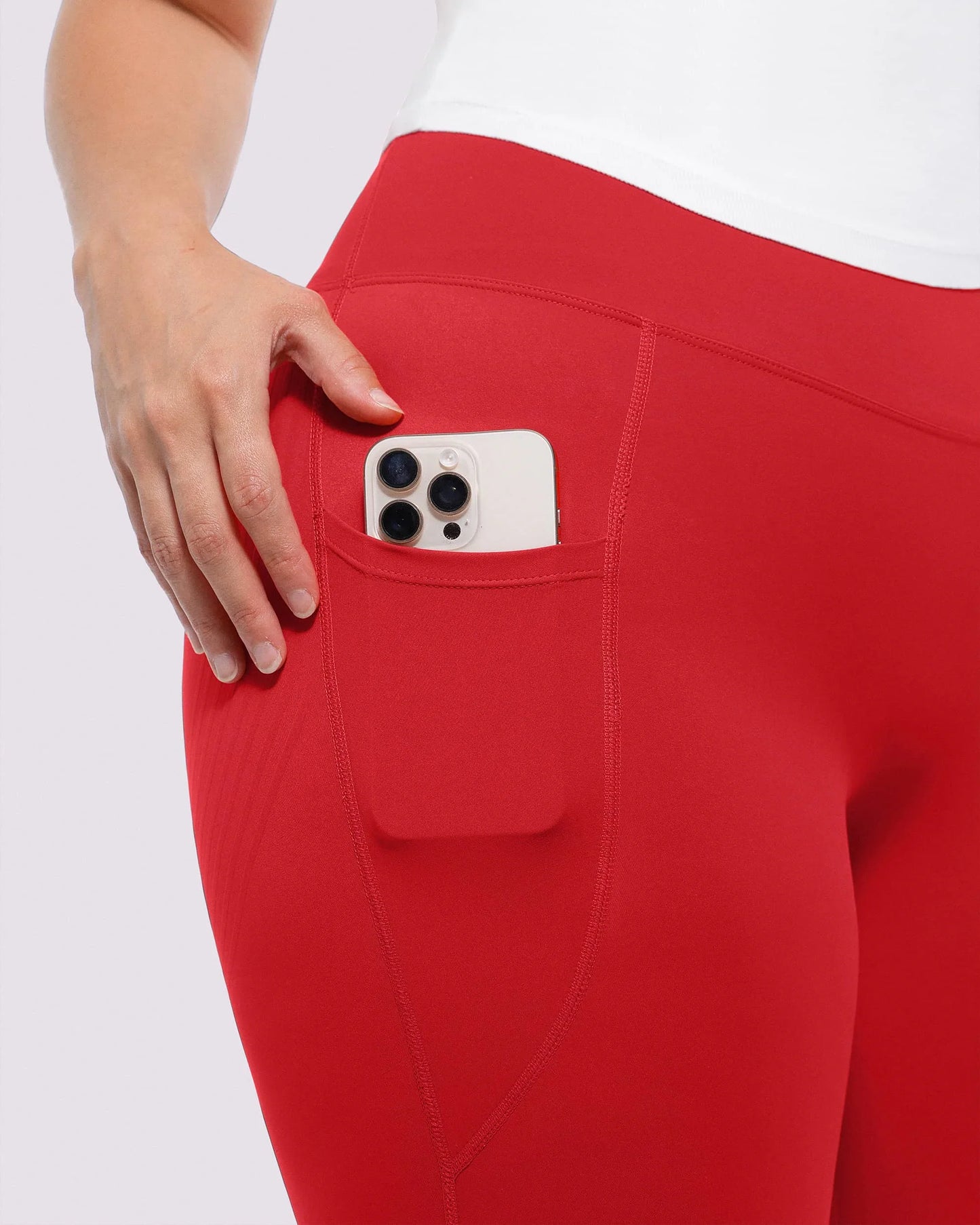 Legginsy modelujące NeoSweat® AirSlim® z wysokim stanem i bocznymi kieszeniami