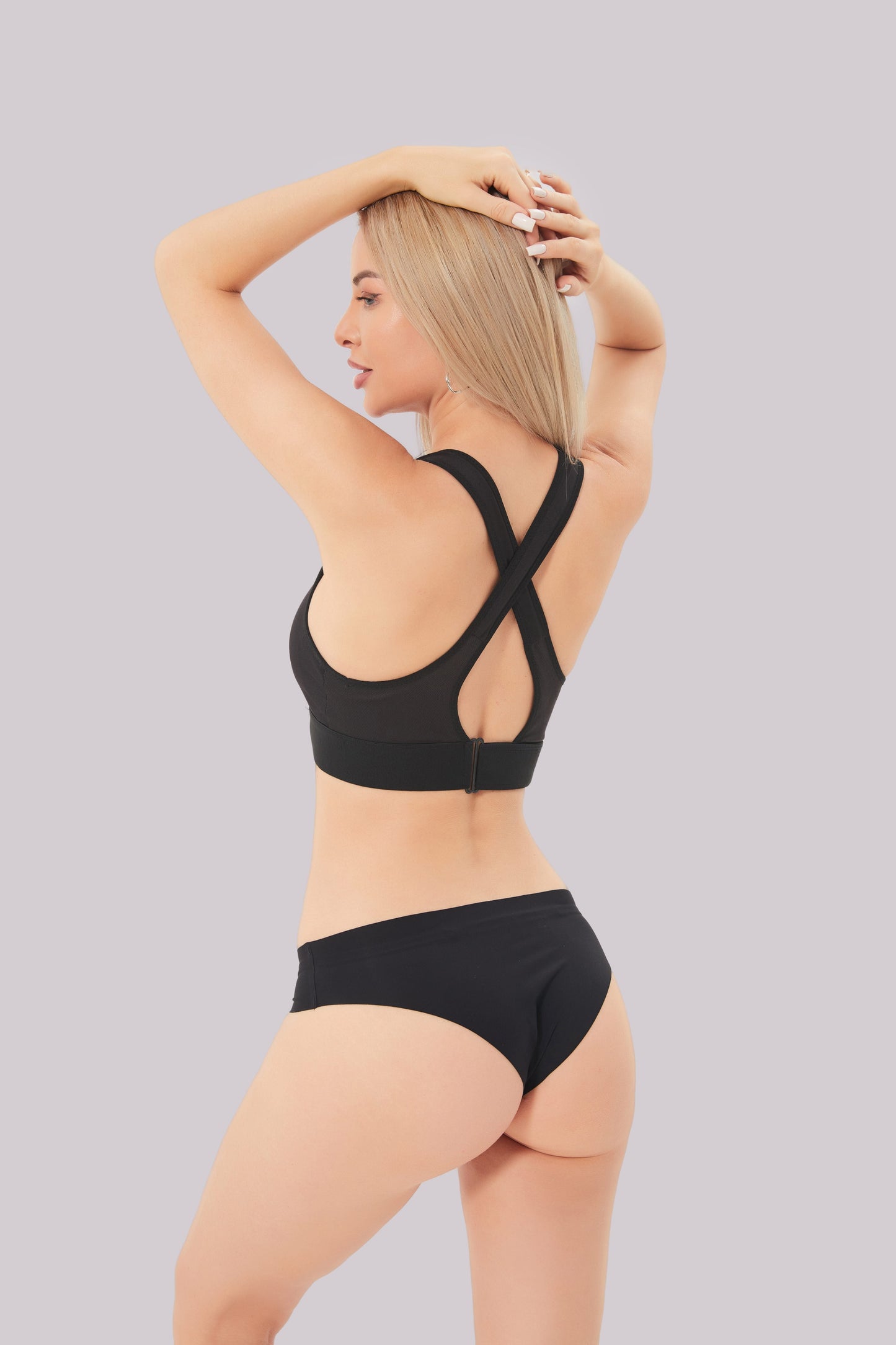 Bądź Sobą® Workout - odporny na wstrząsy biustonosz sportowy push-up