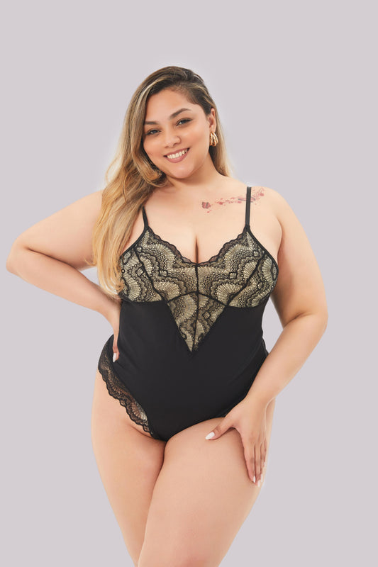 Bądź Sobą® Rosaline - Koronkowe body Shapewear